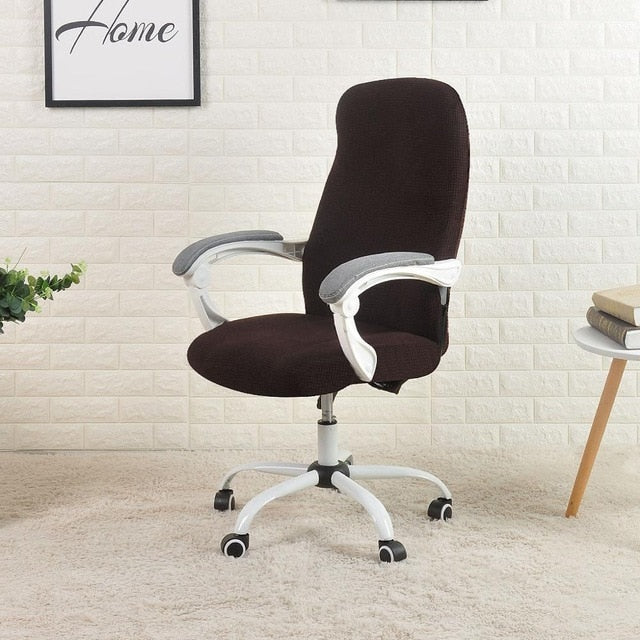 Jacquard Spandex Waterproof Office Chair Covers