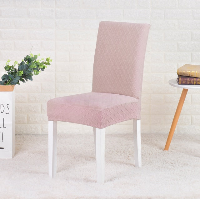 Jacquard Dining Chair Slipcovers 2