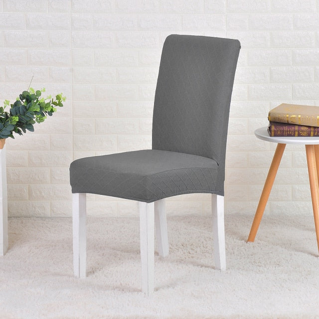 Jacquard Dining Chair Slipcovers 2