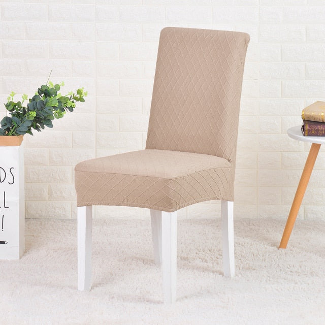 Jacquard Dining Chair Slipcovers 2