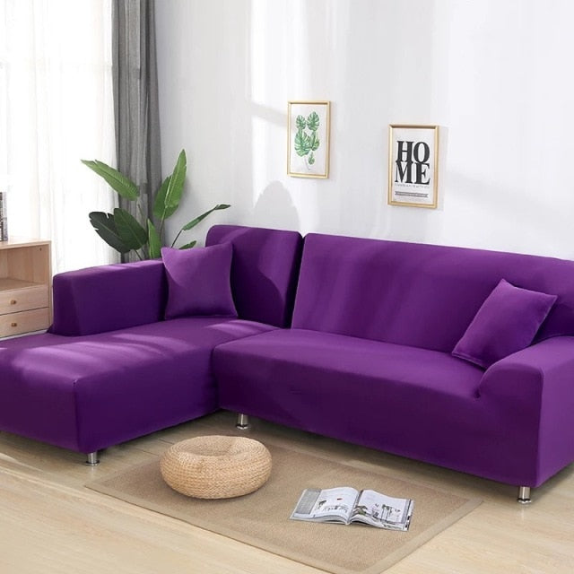 Purple Couch Cover for Sectional Sofa Dablew11