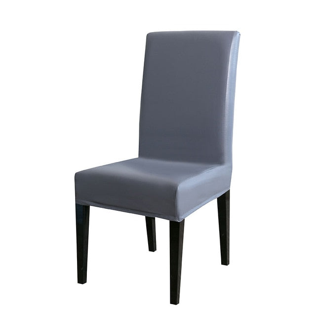 PU Leather Waterproof Dining Chair Cover Protector