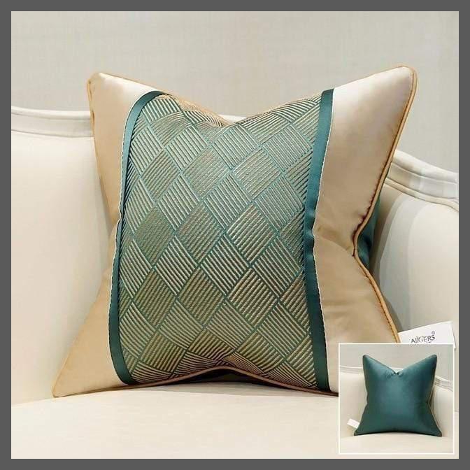 High Quality Sofa Cushion Cover High Precision Jacquard Decorative Luxury Pillow Cases-C-Dablew11