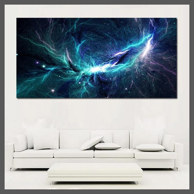 Nebula Galaxy Canvas Wall Art Prints - Unframed-10-Dablew11