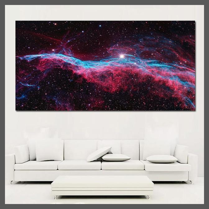 Nebula Galaxy Canvas Wall Art Prints - Unframed-2-Dablew11