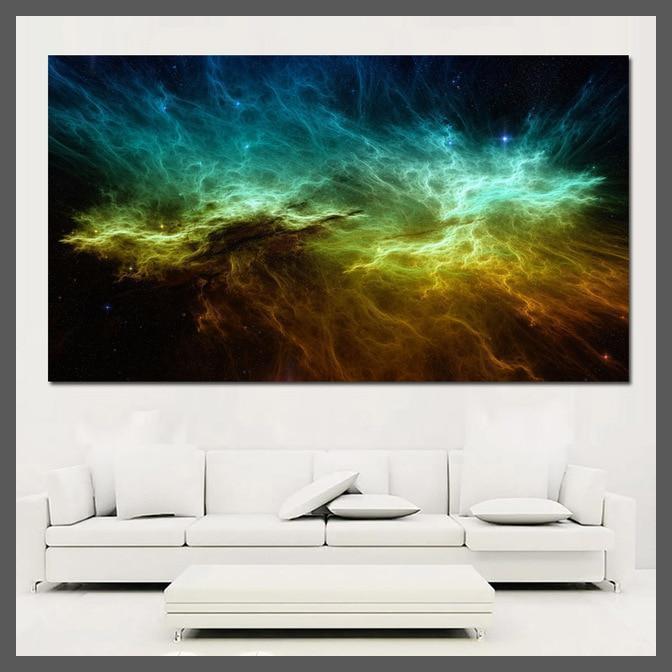 Nebula Galaxy Canvas Wall Art Prints - Unframed-7-Dablew11