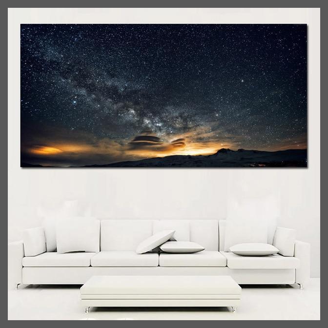 Nebula Galaxy Canvas Wall Art Prints - Unframed-9-Dablew11