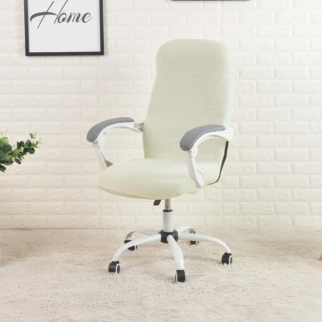 Jacquard Spandex Waterproof Office Chair Covers