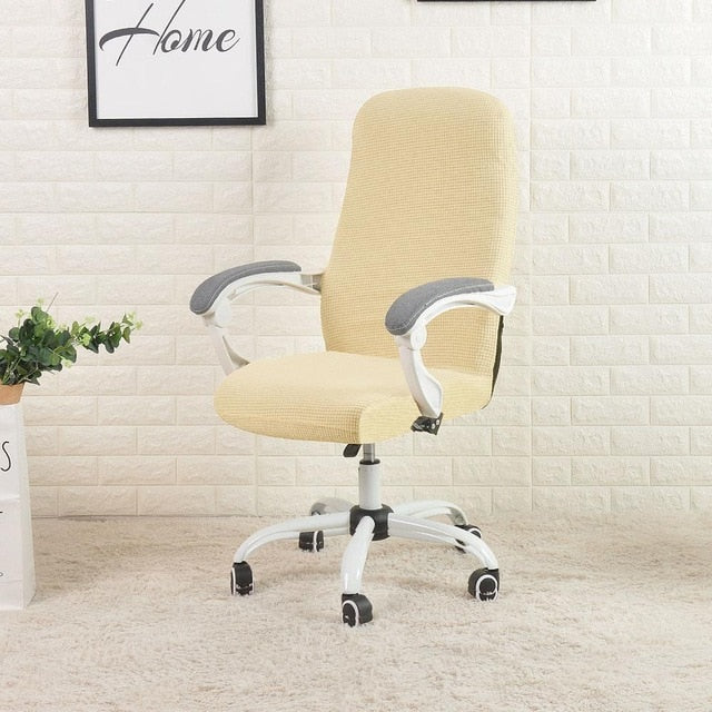 Jacquard Spandex Waterproof Office Chair Covers