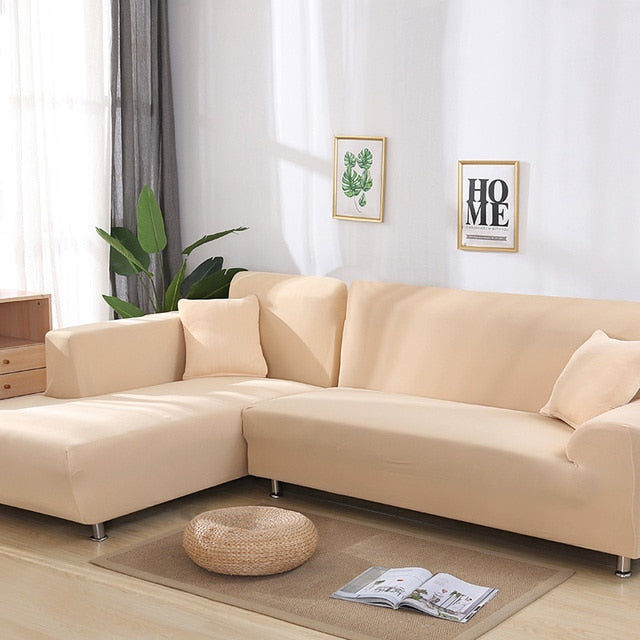 Beige Couch Cover | Beige Sofa Cover | Beige Sectional Couch Cover