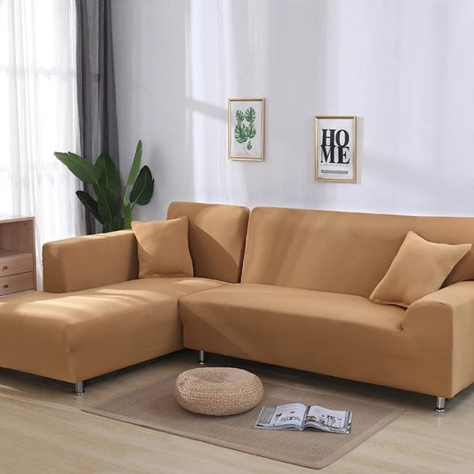 Camel Colour Universal Couch Covers | Dog Sofa Protector