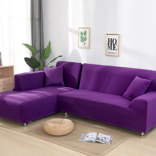 Purple Couch Cover for Sectional Sofa
