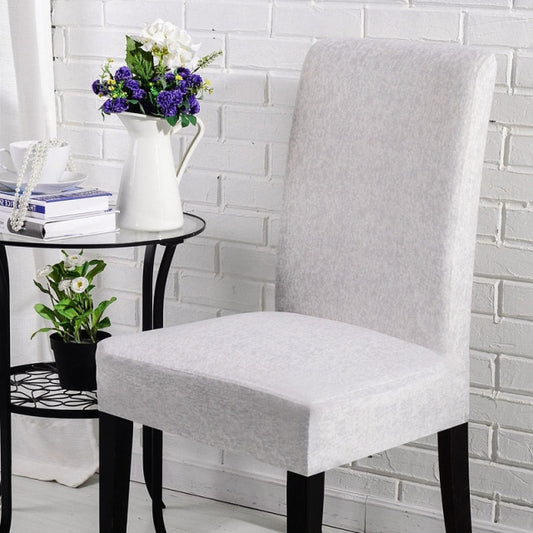 Dining Room Chair Slipcover White Textured