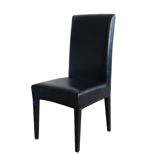 PU Leather Waterproof Dining Chair Cover Protector